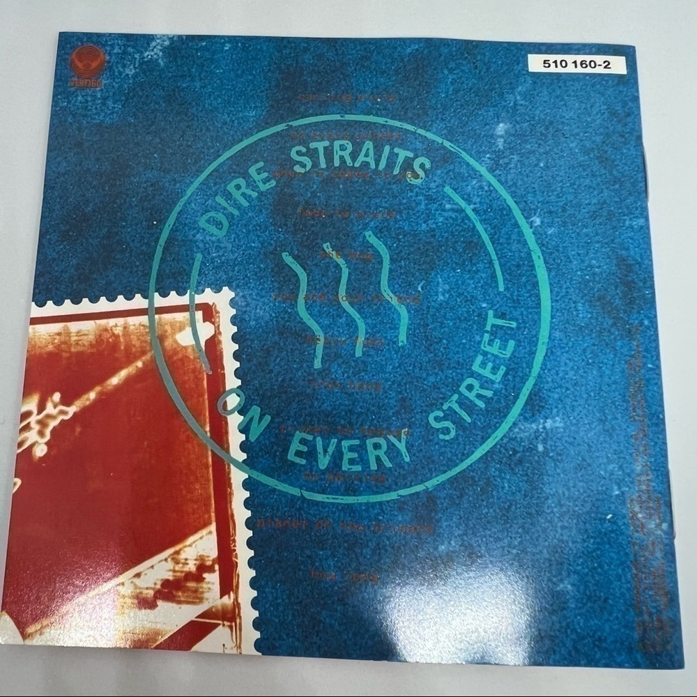 EUC-DIRE Straits On Every Street CD Germany Phonogram 1991 Mark Knopfler